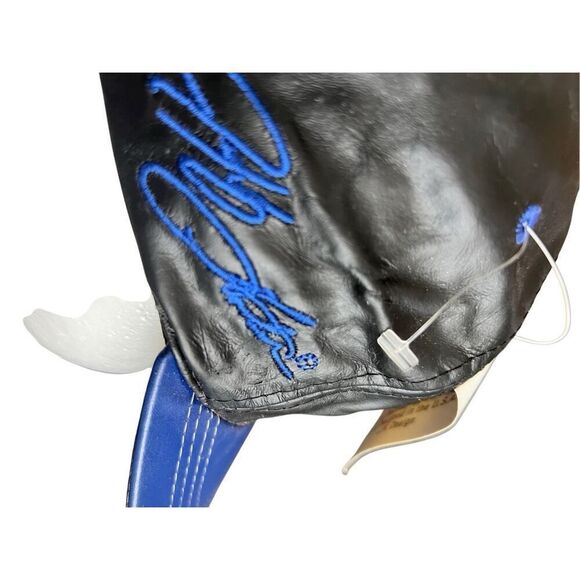 NWT Jeff Gordon #24 NASCAR Dupont Racing LEATHER HAT made in USA - Picture 7 of 9